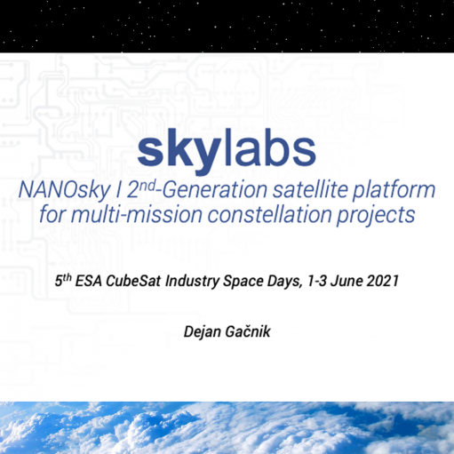 5th ESA CubeSat Industry Space Days, 1-3 June 2021